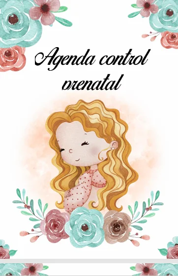 Portada de la Agenda control prenatal