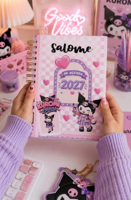 Agenda 2027 de Kuromi personalizada