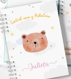 Portada de la agenda Control sano y pediátrico