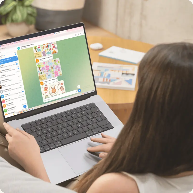 Trabajo con recursos digitales de agendas