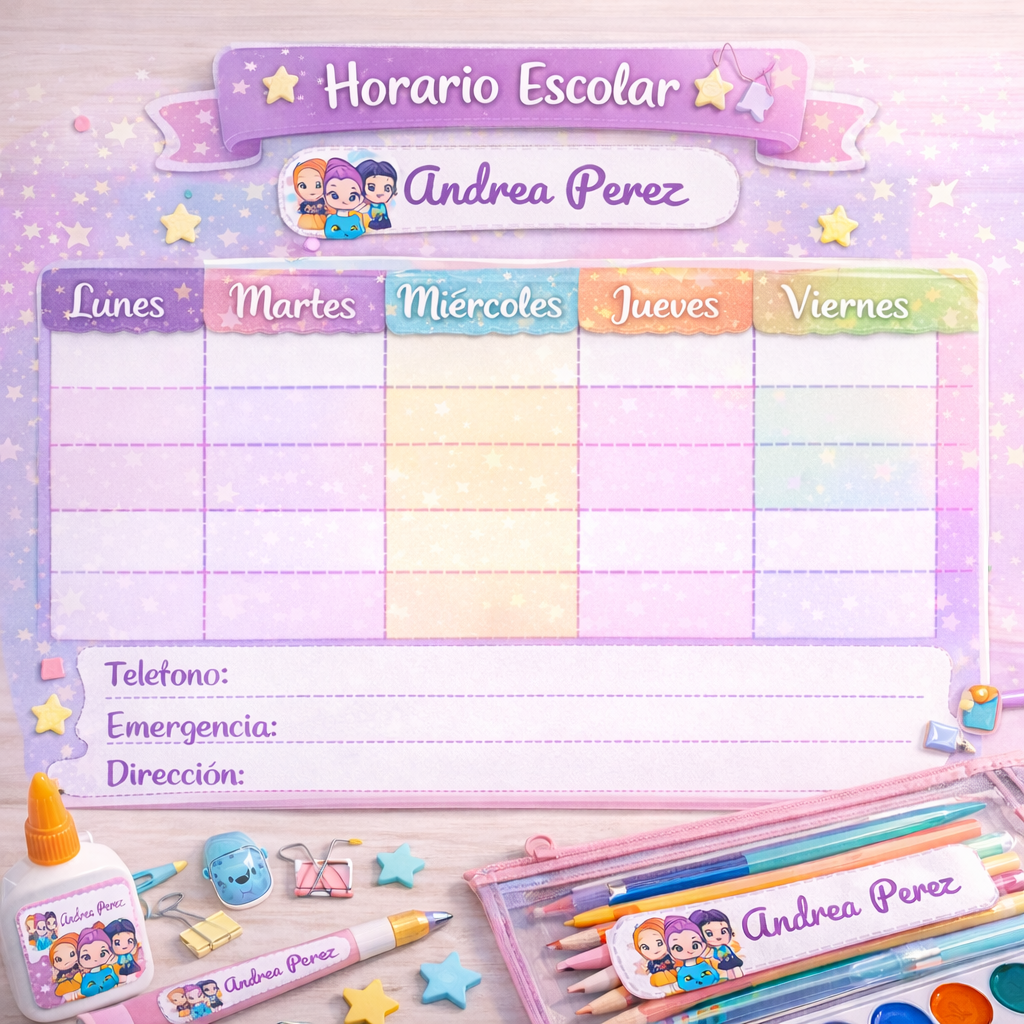 Horarios escolares